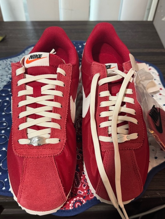Nike Shoes - Nike Red & White Men’s Sneakers